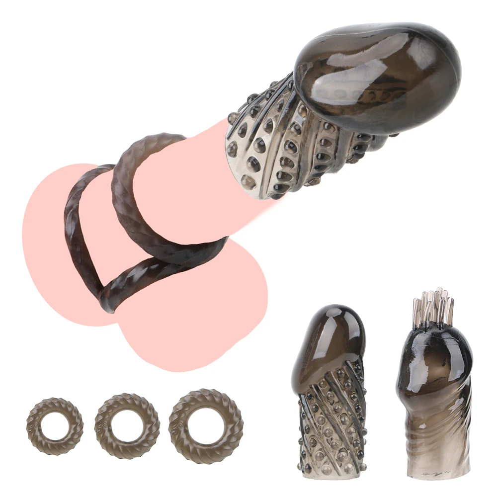 5 шт./компл. Задержка эякуляции Кольца для пениса кольцо презервативы интимные