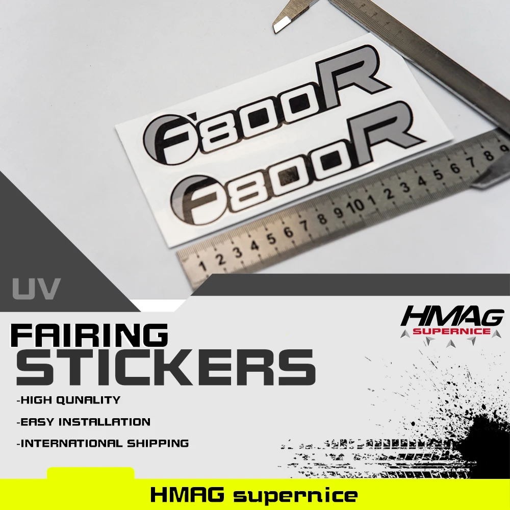 

Motorcycle Fairing Upper Fairing Decals Stickers 3M Sticker 1Pair For BMW F800R F800 R