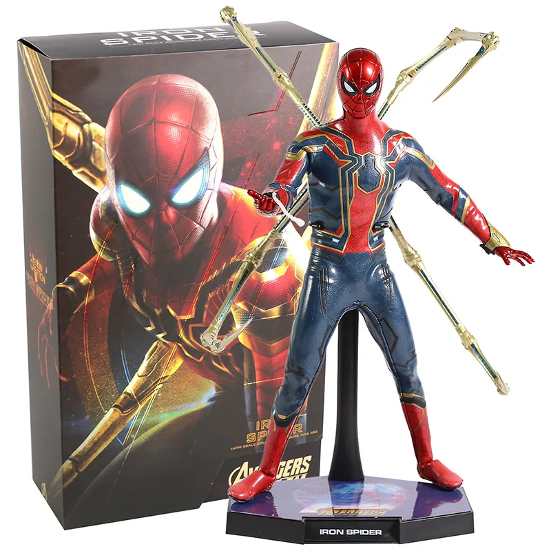 Avengers Infinity War Iron Spider SpiderMan Peter Parker 1/6 PVC Action Figure Toy Model da collezione