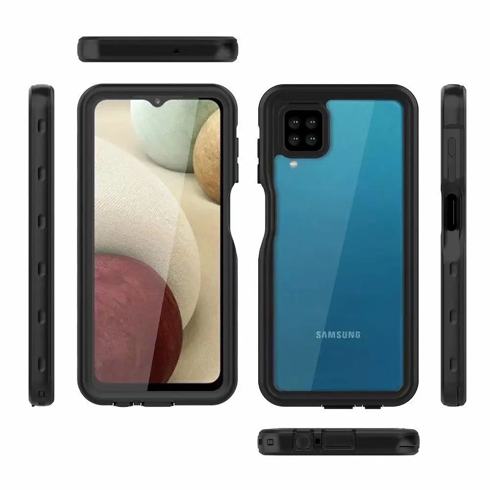 

Snorkelling IP68 Diving Cases For Samsung A12 Waterproof Case Underwater Cases Shockproof 360 Full Cover For Galaxy A12 Covers