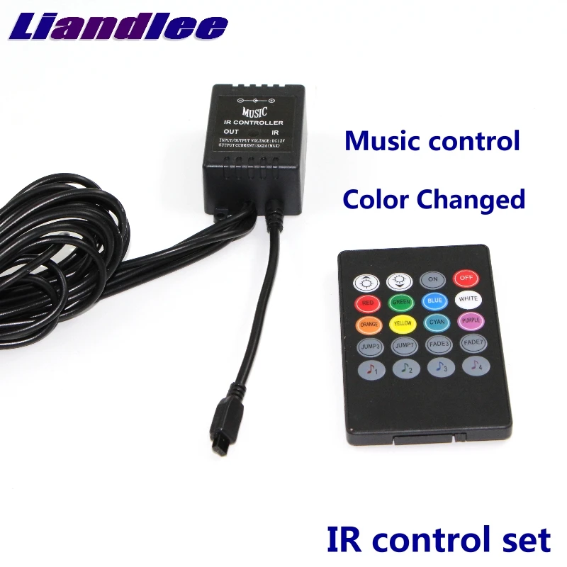 LiandLee For KIA Ray Car Interior UnderDash FootWell Seat Accent Music Rhythm Ambient Light | Автомобили и мотоциклы