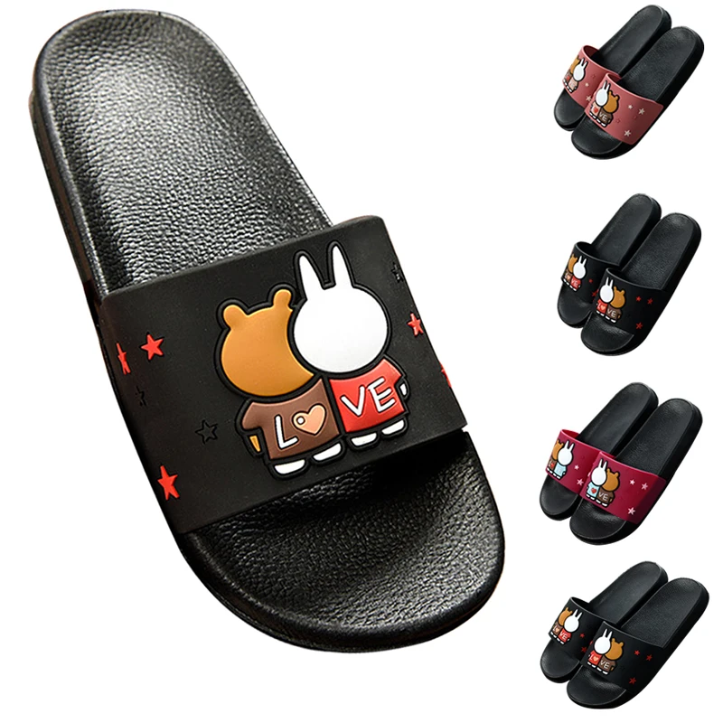 Новые женские шлепанцы с мягкой подошвой Пляжная женская обувь Летние милые