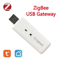 tuya zigbee wireless usb gateway mini zigbee 3 0 smart gateway hub smart life app remote control works with alexa google home