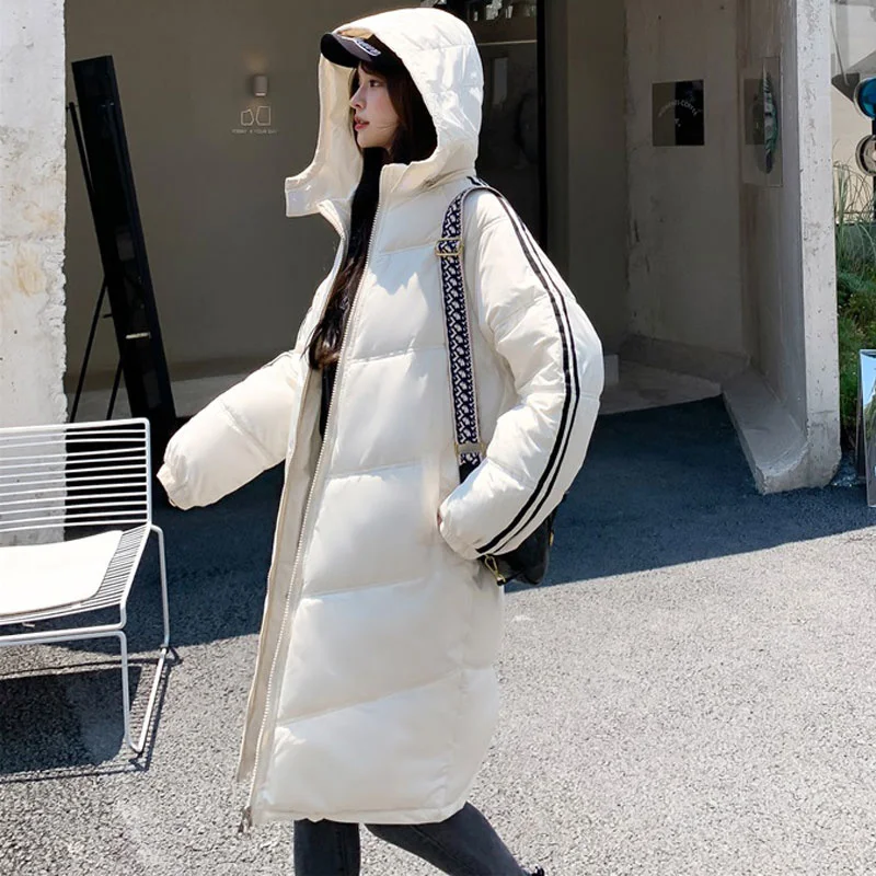 

Casaco Feminino Inverno Fashion Female Winter Coat Korean Coats Women Winter Loose Parkas Thick Padded Jacket Lady Overcoat