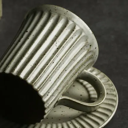 Забавная Горячая японская керамическая посуда однотонная чашка и блюдце