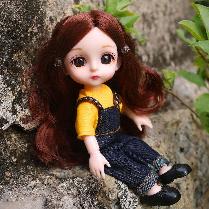 BJD 16 см кукла 13 подвижные суставы на каждый день Модная одежда принцессы костюм
