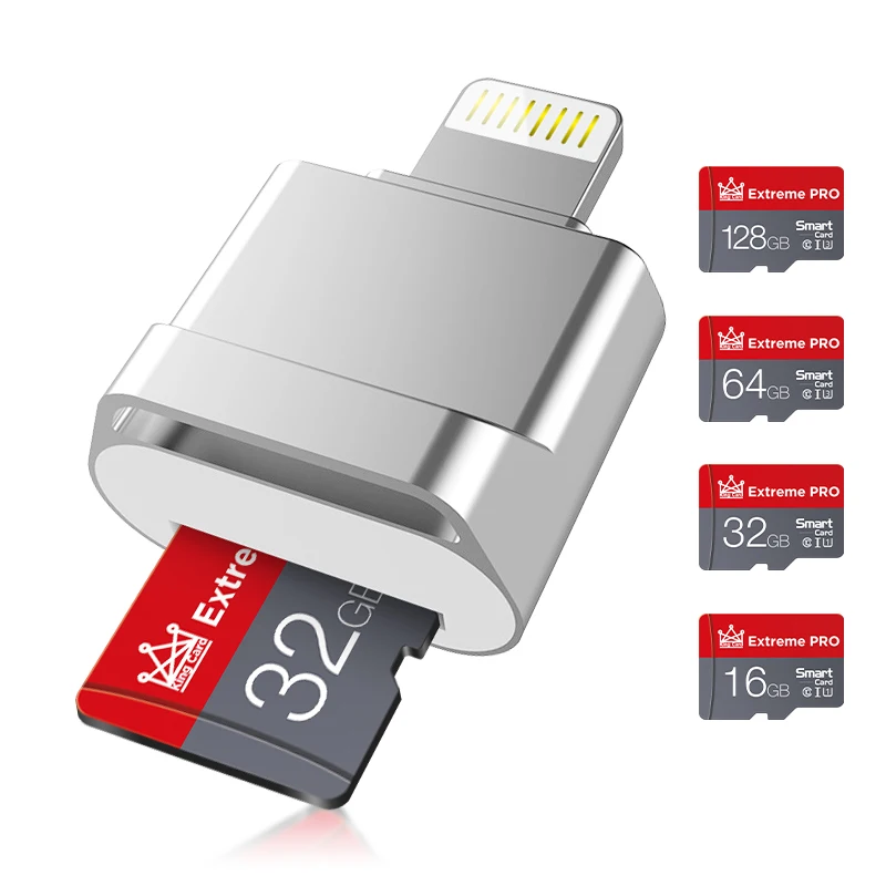 

Mini Card reader OTG Usb Flash Drive 16GB/32GB/64GB/128GB/256GB For Iphone Ipad Tablet phone lightning Pen Drive Usb Stick