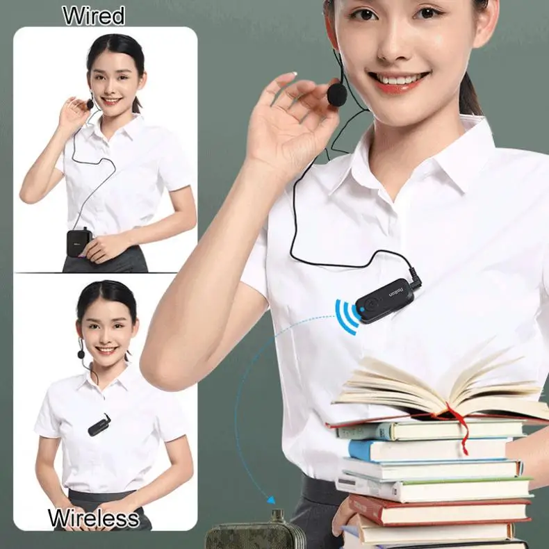 Портативный Bluetooth динамик Rolton K600 громкий усилитель голоса мегафон с беспроводным