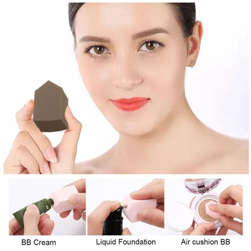 

Beauty Egg Latex Powder Puff Wet And Dry Beauty Tool Eat Makeup Not Tool Optional Puff Multi-color Powder Do T8C2