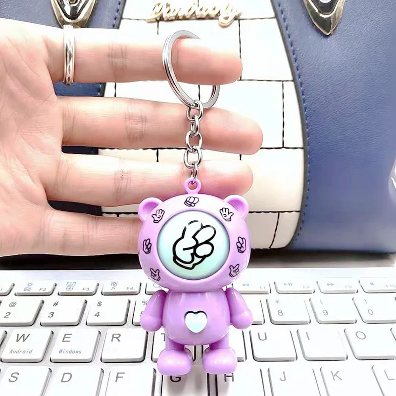 Забавная семья Мора игры медведь рок бумажные ножницы игра игрушка круглое яйцо