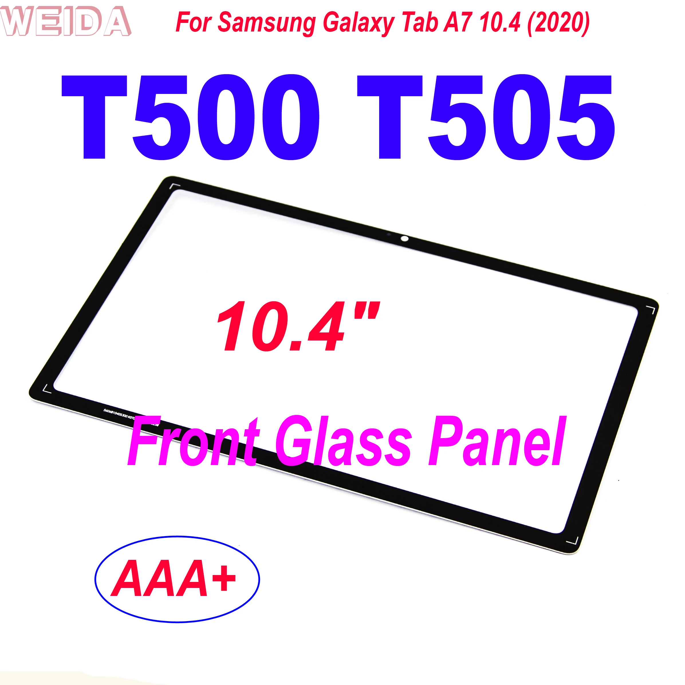 

Tablet samsung galaxy tab a7 10.4 (10.4), tela sensível ao toque, painel de vidro, substituição da lente de vidro