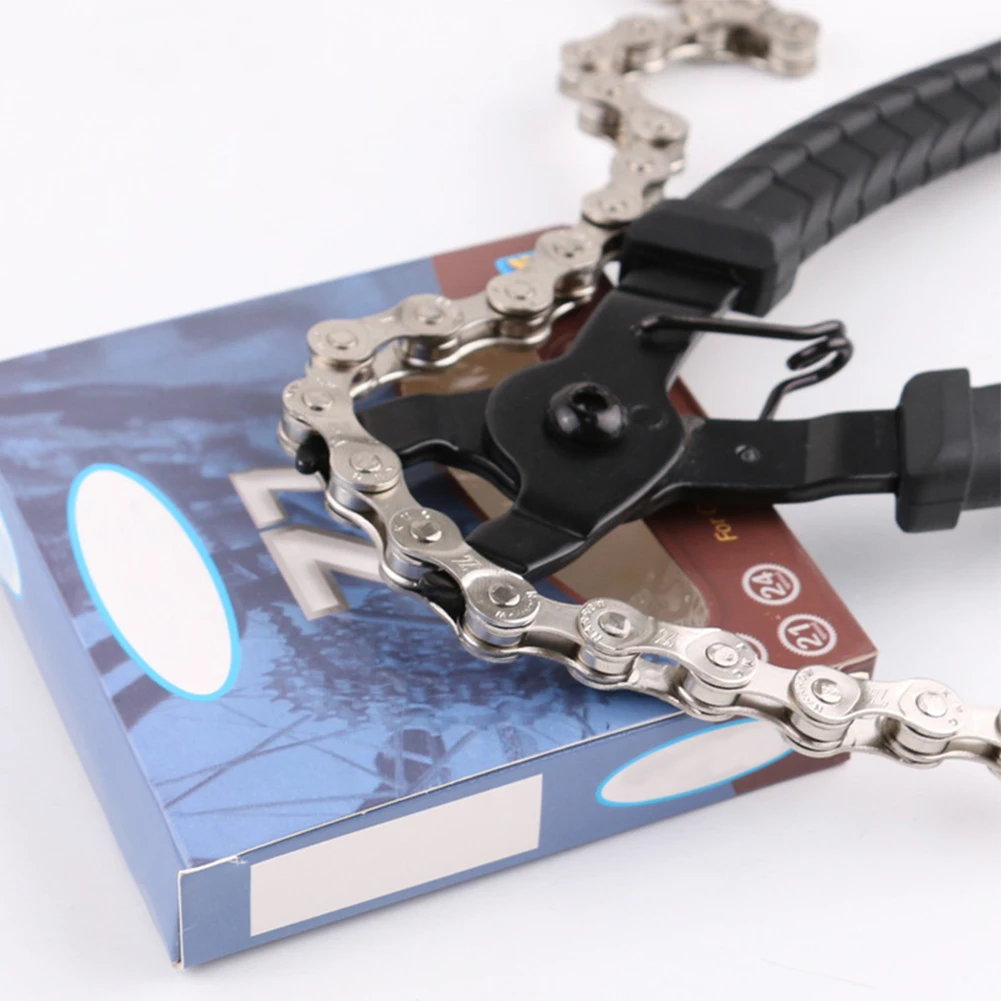 

Bike Repair Service Tool Bicycle Chain Clamp Bike Chain Quick Link Tool Mount Rivet Closure Overhaul Removal Install Plier