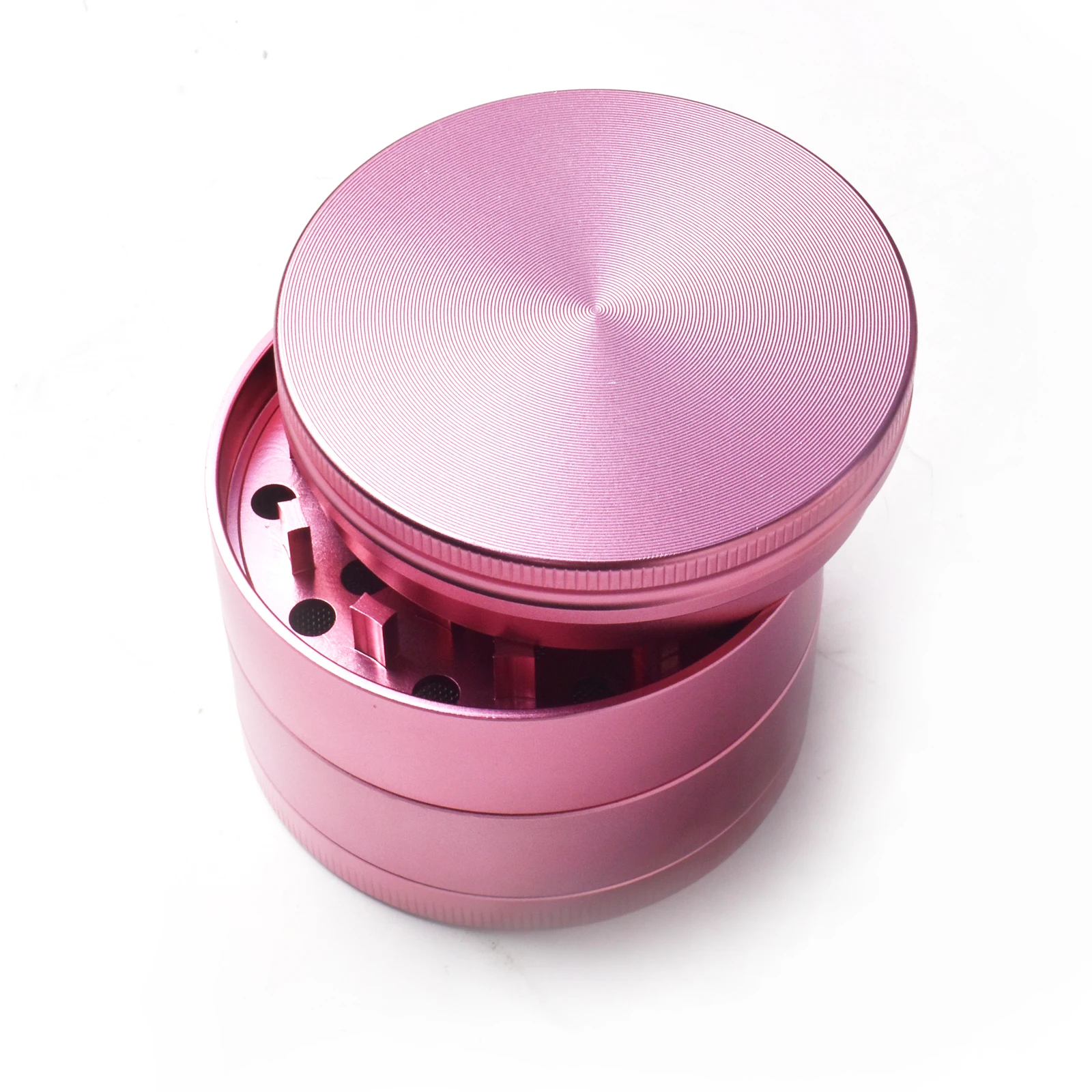 40mm 1.57 Inch Pink Weed Grinder Herb Grass Tobacco Spice Magnetic Crusher Mlynek Smoking Pipes Accessories | Дом и сад