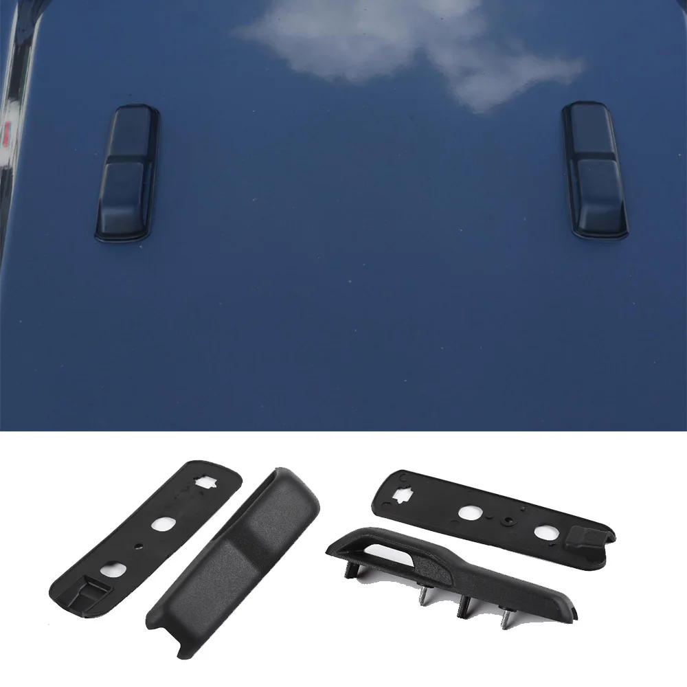 

ABS Exterior Front Windshield Hold Down Bracket Cover Fit for Jeep Wrangler JL Gladiator JT 2018-2021 Car Accessories