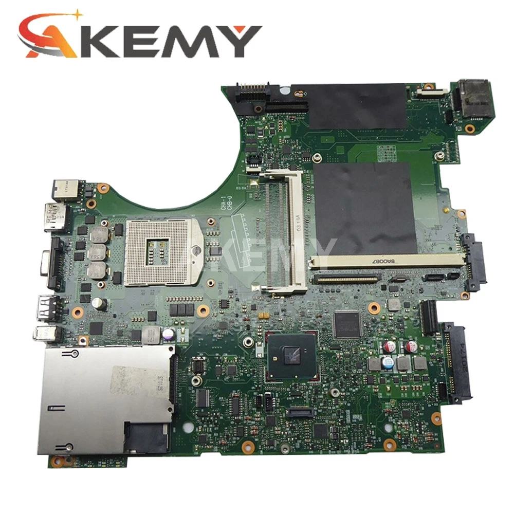 

Akemy 595698-001 motherboard for hp elitebook 8740w 8740p laptop motherboard with 2 memory slots