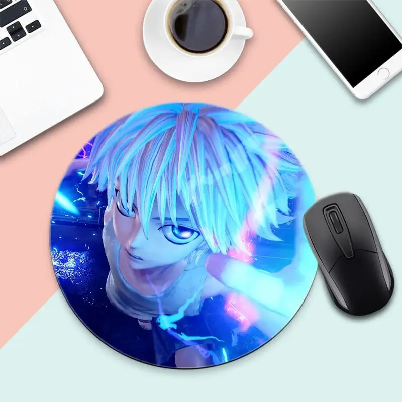 

Anime Hunter x Hunters Rubber PC Computer Gaming mousepad Round Non-slip Cushion