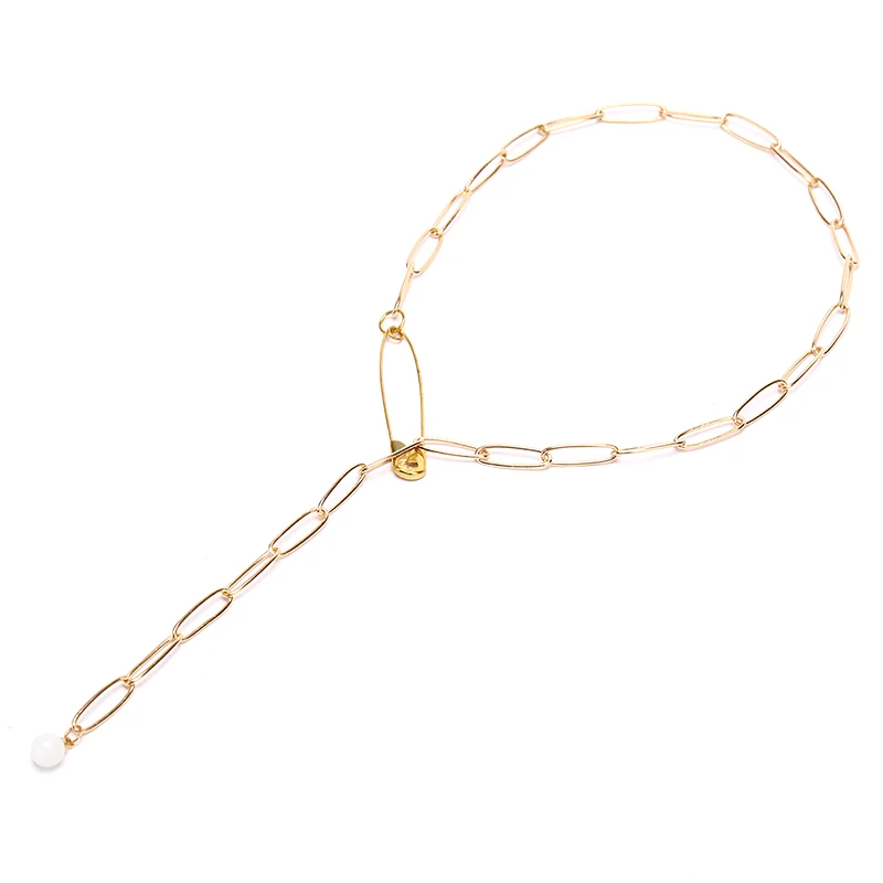 Преувеличение личности замок металлический кулон сплав простой хип-хоп Длинная