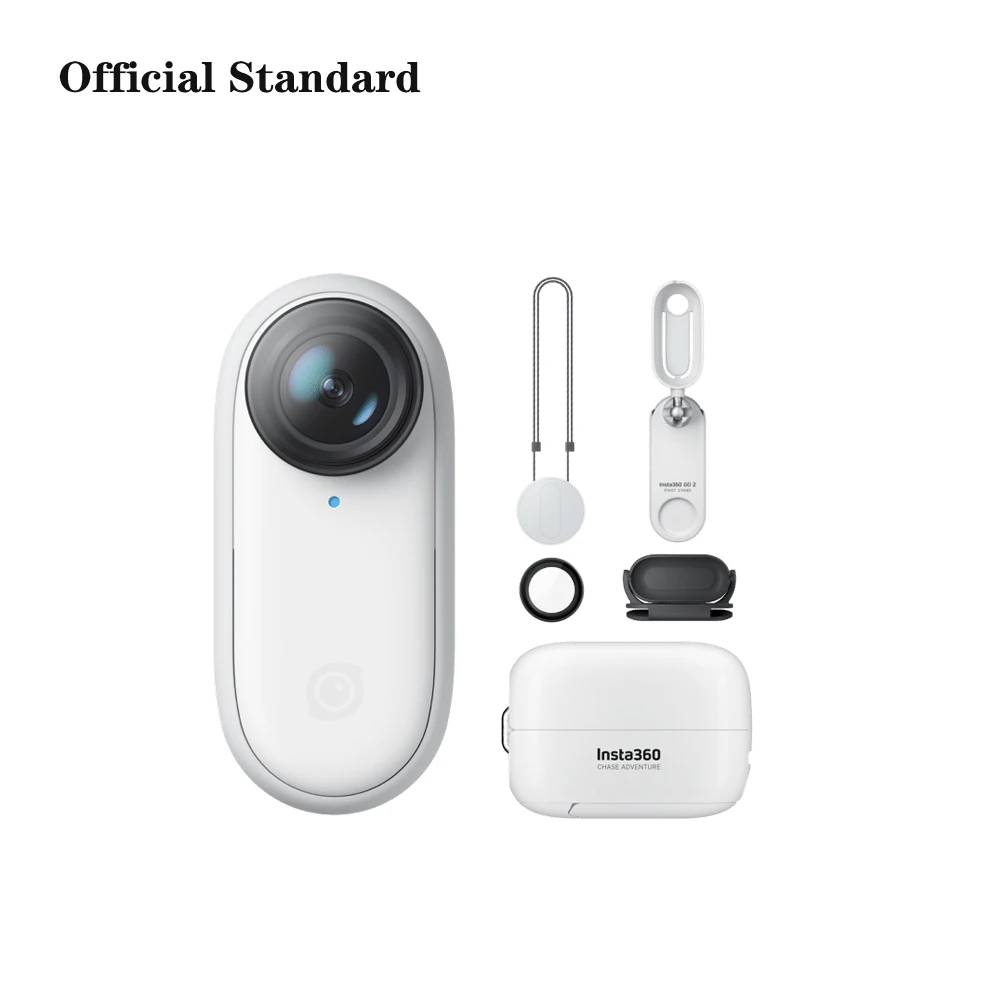 Insta360 GO 2 Малый экшн Камера весит 1 oz Водонепроницаемый стабилизации от первого
