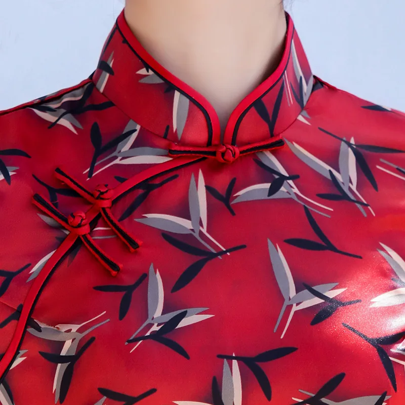 Sheng Coco женское Шанхае элегантное китайское платье чонсам шелковые сексуальные