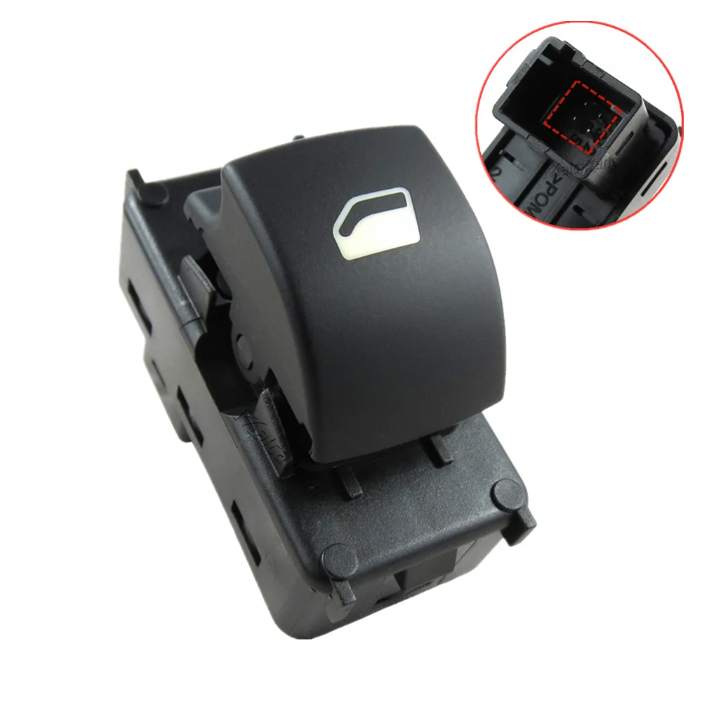 

4Pin For Peugeot 207 Citroen C4 Master Power Window Lifter Control Switch Button 6490.HQ 6554.HJ 9651465677