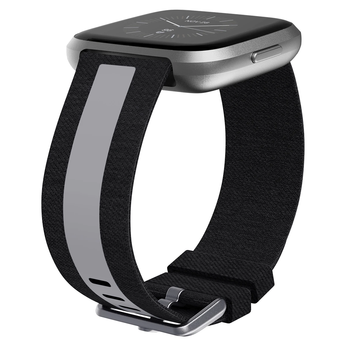 Ремешки для Fitbit Versa 2 / Lite светоотражающие полосы воздухопроницаемые тканевые