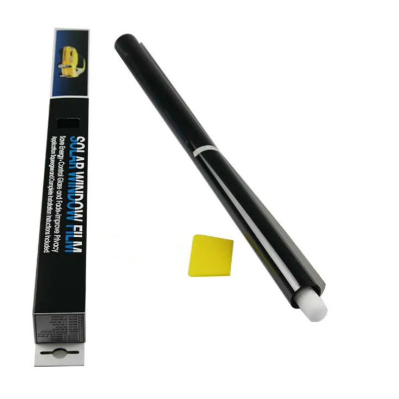 

100x50cm Dark Black Car Window Tint Film Glass 5%-50% Roll Summer Car Auto House Windows Glass Tinting Solar Protection
