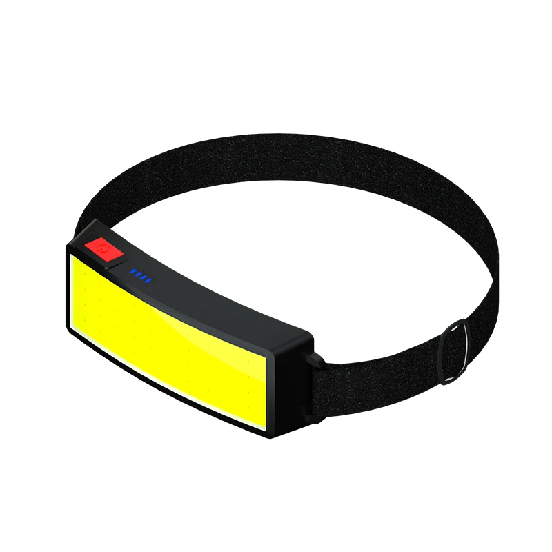 New Style Headlamp Portable Mini COB LED Headlight with Built-in Battery Flashlight USB Rechargeable Head Lamp Torch | Лампы и