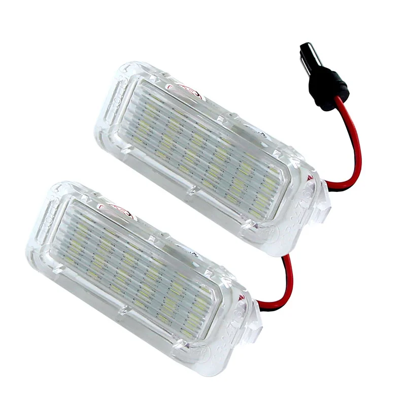 2 шт. 6000 К белый без ошибок Автомобильный светодиодный номерной знак лампа для Ford