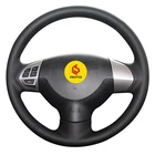 Оплетка на руль Крышка для Mitsubishi Lancer X 10 2007-2015 Outlander 2006-2013 ASX 2010-2013 cubierta del volante