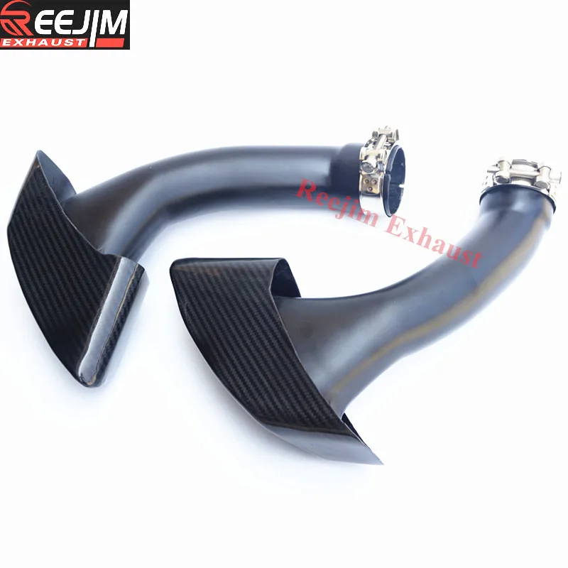 Carbon Fiber Exhaust Tip Muffler Tips suitable for BMW X6 E71 2008-2014 Design Black | Автомобили и мотоциклы