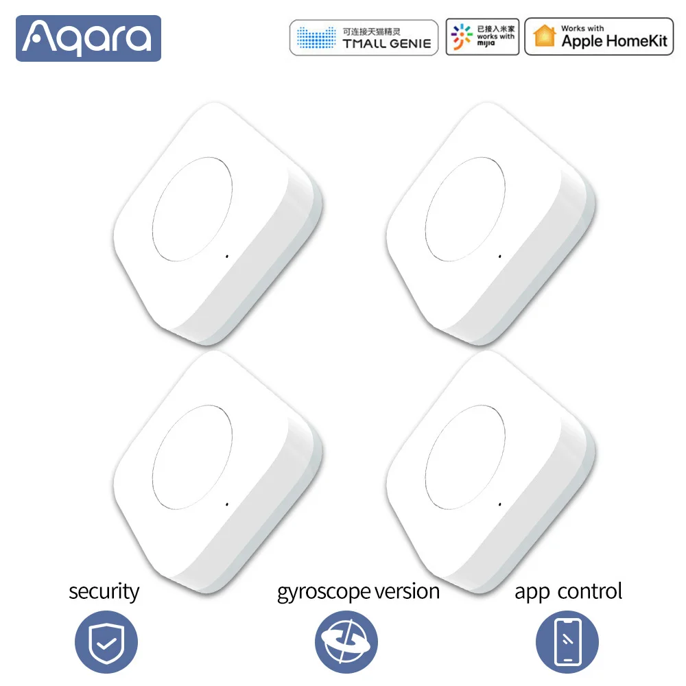 

Aqara Wireless Switch Smart Wireless Key Built In Gyro Multi-Functional ZigBee Remote Control for Xiaomi mijia mi home