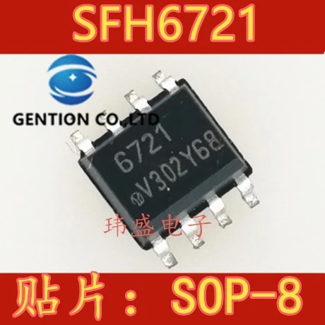 

10 шт. SFH6721T SFH6721 SOP 6721-8 накладных vishay светильник муфта запас в 100% новый и оригинальный