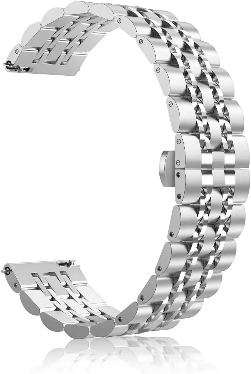 

Stainless Steel Strap For Samsung Galaxy Watch 3 41mm 45mm Bracelet strap For Samsung Galaxy Watch 3 Metal Watchband Wristband