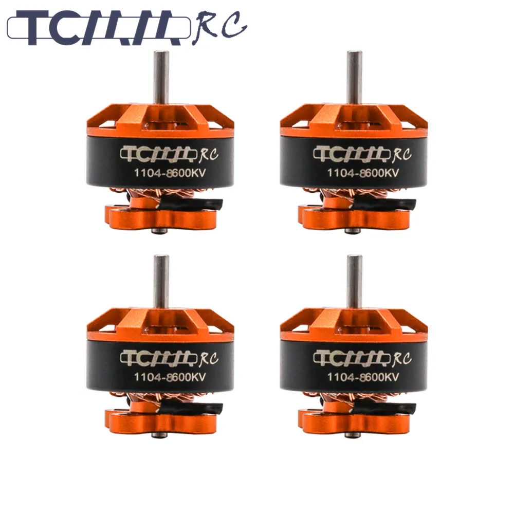 Tcmmrc 1104 8600KV 2 3S бесщеточный двигатель для радиоуправляемого дрона Fpv Racing|Детали и
