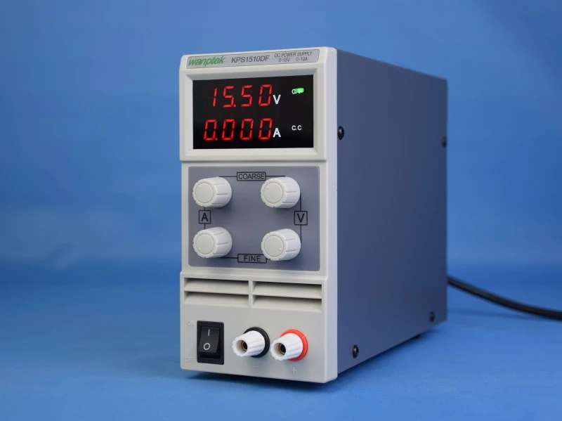 

4 PcS KPS1510DF Adjustable High Precision DC Power Supply Output 0-15V 0-10A AC110/220V