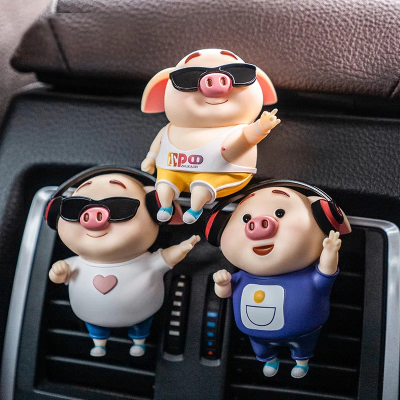 Освежитель воздуха для автомобиля ACool Pig освежитель духов зажим пополнения