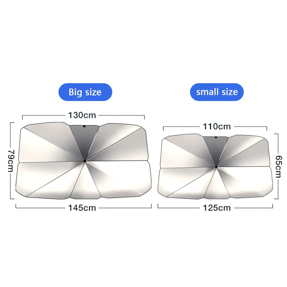 

Car Sun Shade Protector Parasol Auto Front Window Sunshade Covers Car Sun Protector Interior Windshield Protection Accessories