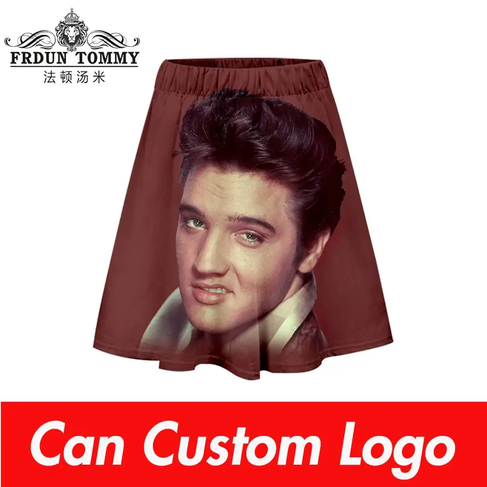 Женская Повседневная юбка Elvis Presley повседневная в стиле Харадзюку горячая