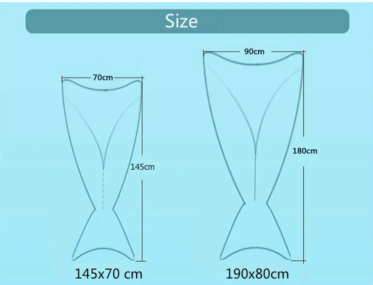 Супермягкое вязаное одеяло Русалочки ручной работы всесезонный спальный мешок
