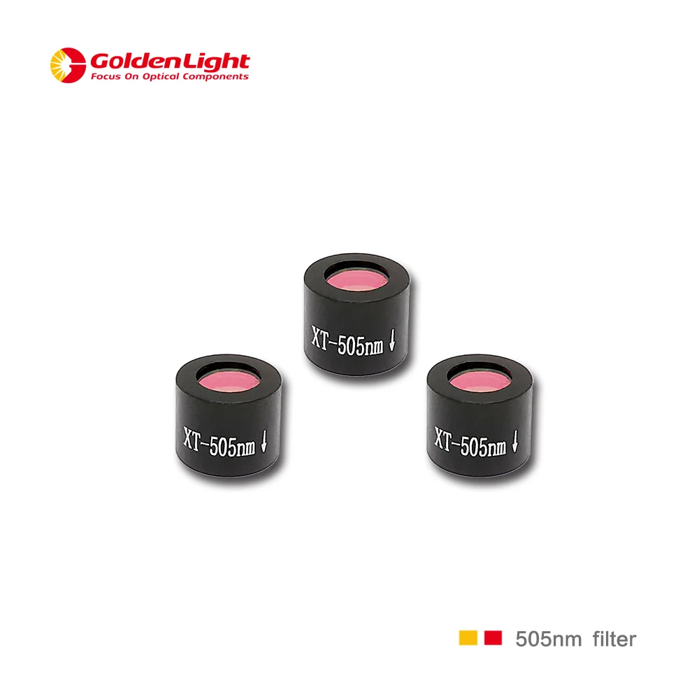 

Wholesale custom505nm narrow band low pass optical filter / D30*6mm / Narrow band pass filter biochemical analyzer