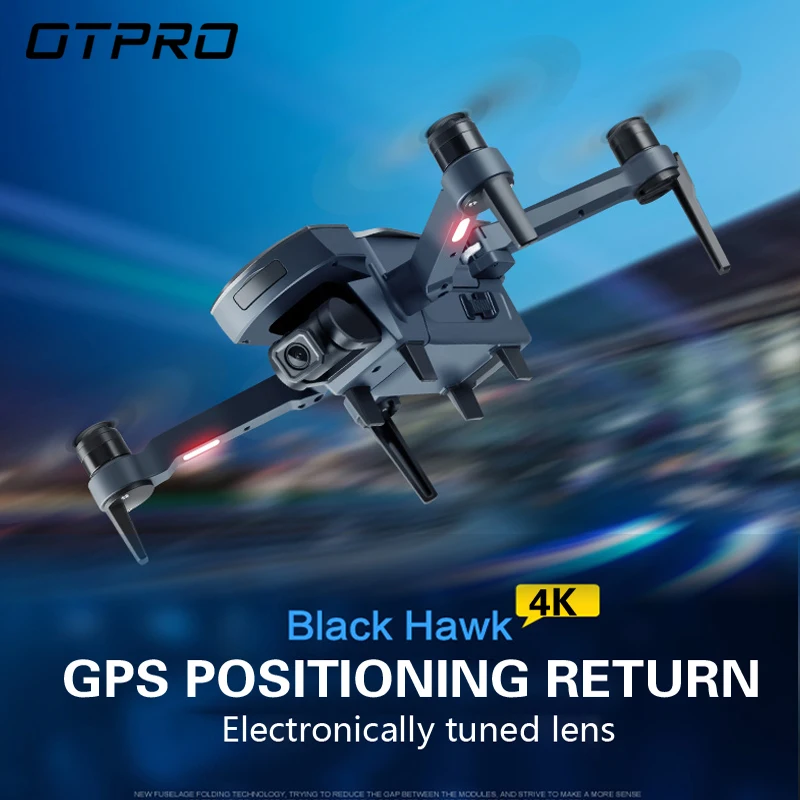 OTPRO gps RC Квадрокоптер 4H HD wifi мини Дрон FVP камера мотор бесщеточный подарок на день рождения мальчик игрушки подарок Профессиональный Дрон