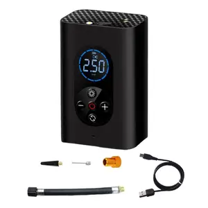 digital electric cordless car tire inflator portable emergency inflatable pump phone power bank led lighting car accessories free global shipping