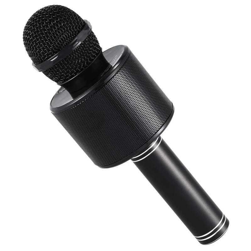 Беспроводной микрофон для караоке портативный Bluetooth мини домашний KTV