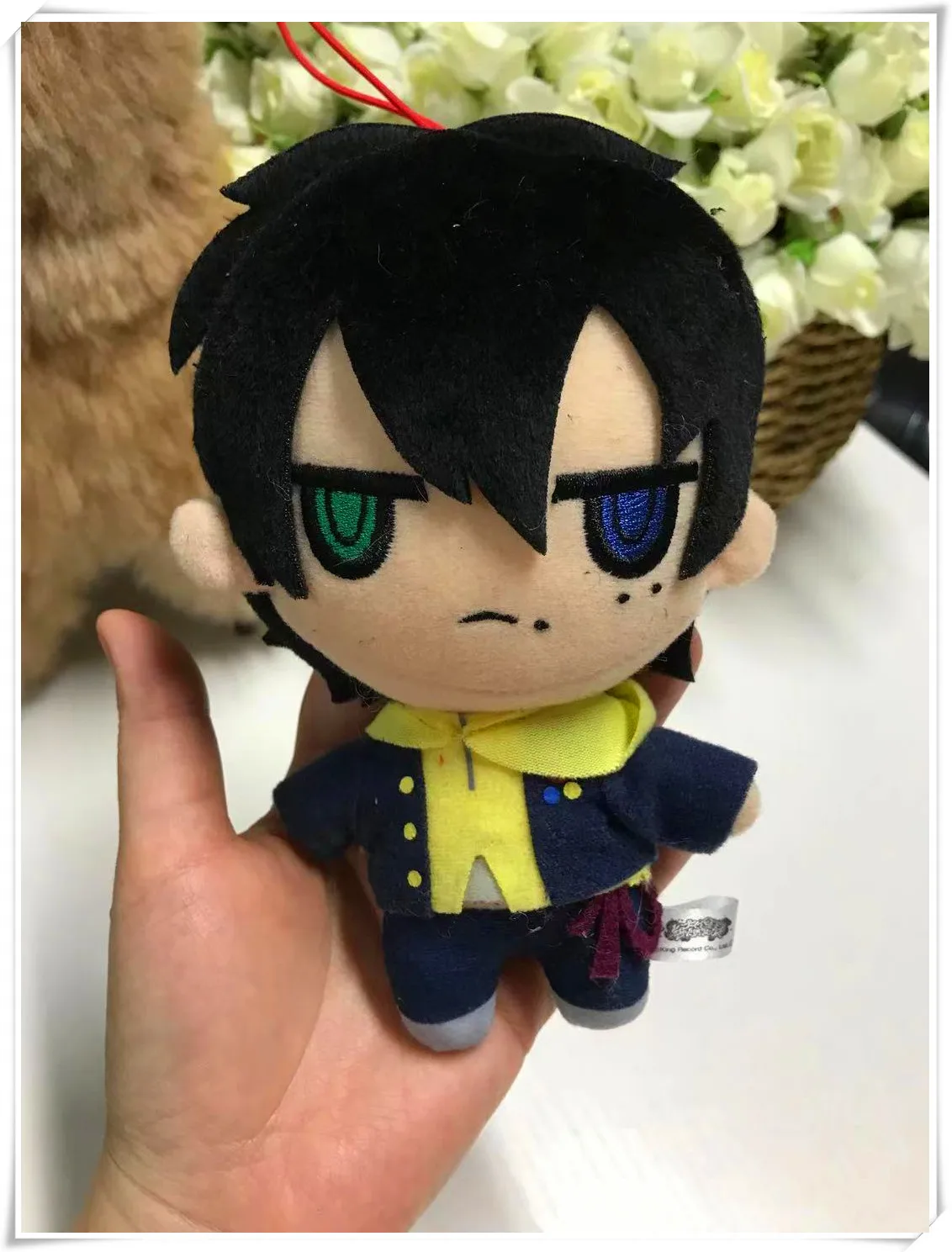 

Anime Division Rap Battle Saburo Yamada 15cm Pendant Keychain Doll Stuffed Toy Soft Plush #9092 Children Christmas Gift