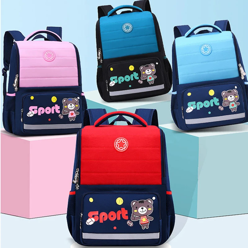 

Waterproof School Bag Child Cartoon School Backpack For Boys Girls Bookbag Lightweight Orthopedic Backpacks Kids Bags Mochila