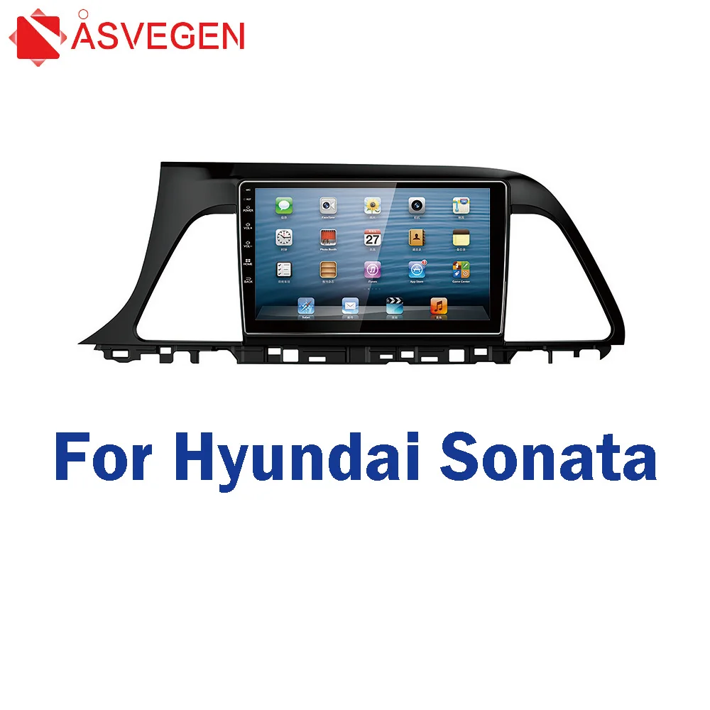 

9 Inch Car Fascia For Hyundai Sonata Fascias Audio Fitting Adaptor Panel Frame Car DVD Frame Dashboard