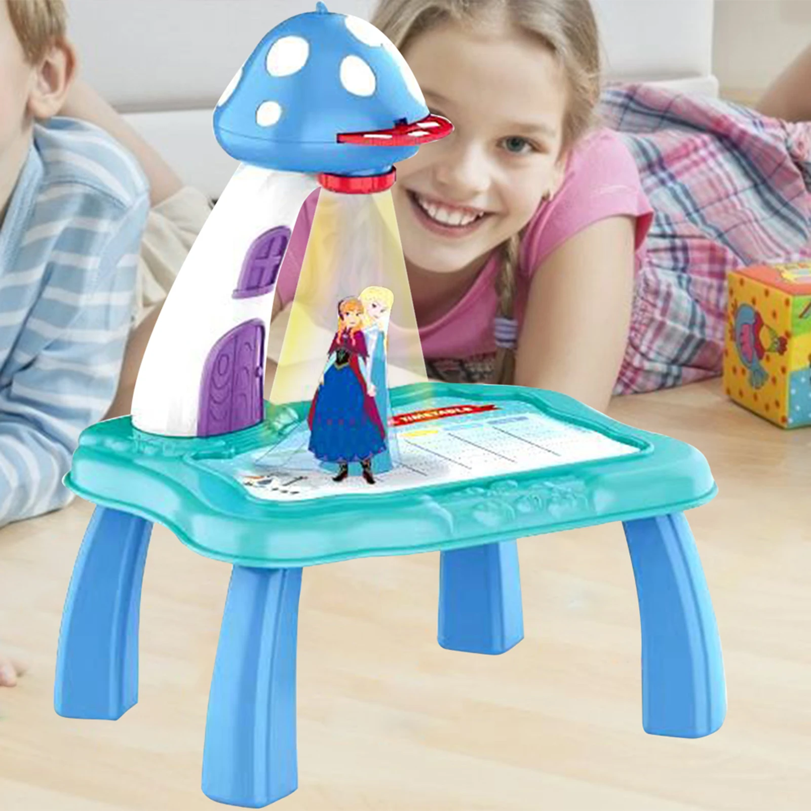 

Children Led Projector Art Drawing Table Toys Children Painting Toys Kids Arts And Crafts For Kids Children Education Toys