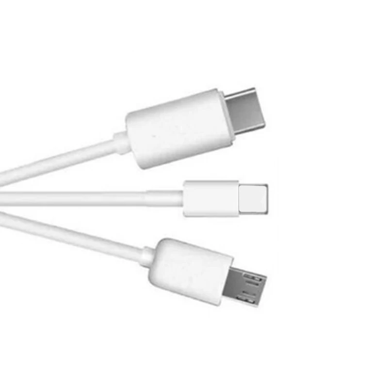 3 в 1 микро USB/type C/IOS быстрое автомобильное зарядное устройство адаптер для IPhone/Android