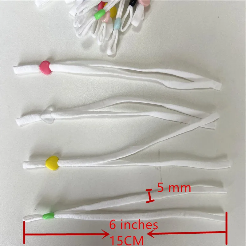 100 штук толщина 5 мм мягкие и эластичные длинные брюки со штанинами с размеры