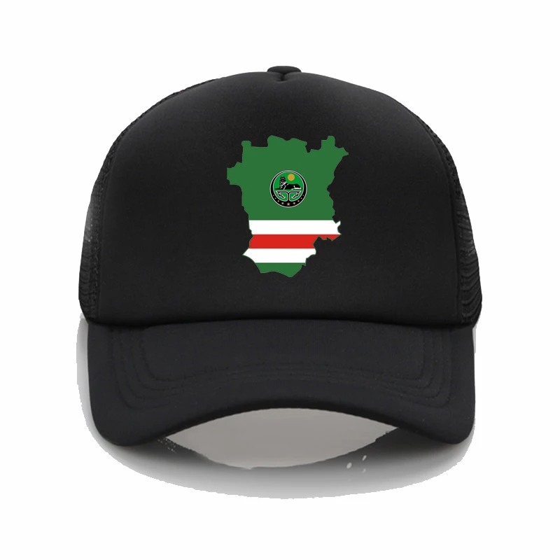 

Fashion hat Chechen Republic of Ichkeria Print Baseball caps Men Women hats Summer mesh cap graffiti baseball cap